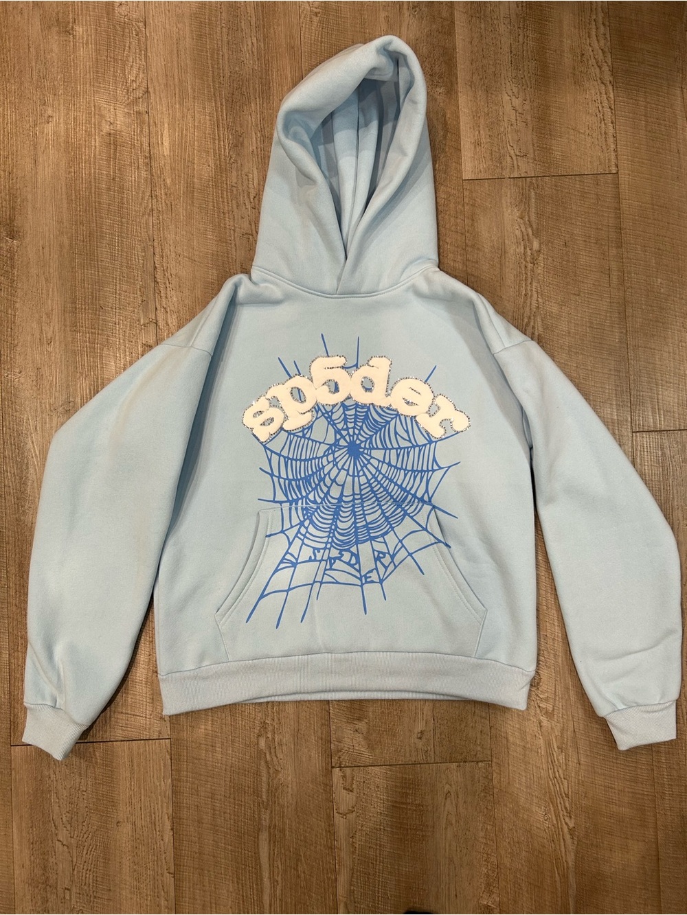 Blue Sp5der Hoodie